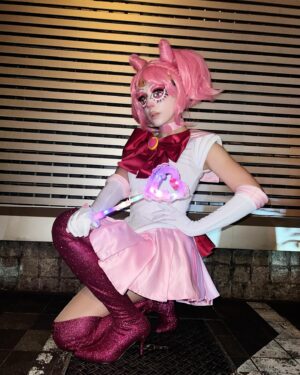 Riisa Naka Instagram - HalloweenNight2023🎀🪄🌙🎃👻

今年はちびうさになったよ🩷

たくさんアップしたい写真ありすぎて
とりあえずこれから🩷w

#halloween 
#セーラームーン