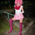 Riisa Naka Instagram - HalloweenNight2023🎀🪄🌙🎃👻

今年はちびうさになったよ🩷

たくさんアップしたい写真ありすぎて
とりあえずこれから🩷w

#halloween 
#セーラームーン