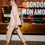 Poppy Delevingne Instagram - A hop, skip & a jump to the beautiful new store launch of @sezane in London. 💛 #Ad 

Glam ~ @earlsimms2 & @irinacajvaneanu
