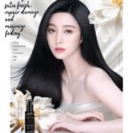 Fan Bingbing Instagram - Introducing our new White Sandalwood Satin Protective Hair Oil! Control frizz, add shine, and protect your hair from damage. Say hello to glossy, vibrant locks with Fan Beauty!

#fanbeauty #fanbeautydiary #美黎汎