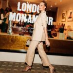 Poppy Delevingne Instagram - A hop, skip & a jump to the beautiful new store launch of @sezane in London. 💛 #Ad 

Glam ~ @earlsimms2 & @irinacajvaneanu