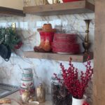 Ree Drummond Instagram - We all know that once November comes around, everyone is already planning out their Holiday decor! Here’s a peek at the new PW Christmas collection (and some inspo on how to style these pieces in your kitchens 😍)! We are just in love! You can find all of these festive pieces and more online in the PW Holiday gift guide, link in bio. ✨