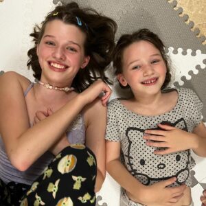 Milla Jovovich Instagram - Happy Sweet 16 to my heart and my love @everanderson!! I never understood what true love was until you came into our lives. You made and continue to make me a better person every day. You inspire me to be the best I can be because I see you striving to be the best you can be. You’re my best friend, the amount of times I’ve laughed with you until I can hardly breathe is too many to mention. I watch you grow with such endless pride inside me because I’m seeing such an extraordinary human evolving through your own desire to be a better person. You constantly challenge yourself in ways I never dreamed of at your age. The way you see life and yourself in it is so spot on. Your gut instinct is so well tuned and your take on people around you is wise beyond your years. Beyond many adults years that are so much older than you. Beyond my years even and that’s a lot of years😂. I’m constantly impressed with you and the way you go about your days, making sure you get the things done that you know are good for you. What can I say? I’ve definitely won the lottery with you as a teenager. I wish I could say it’s my amazing mothering skills, but I know I’ve made a lot of mistakes raising you and it’s for sure been a partnership between us. I feel you’ve taught me so much more than I can ever teach you. And you continue to teach me and open my eyes to different ways of seeing things and doing things. Your cleaning skills are wanting I’ll say that, so thank goodness there’s still something I can help you with😉. But honestly, YOU ARE EVERYTHING and more and more and more surprises me every day. God how can I describe the depth of feelings in my heart??!!!! I am so blessed to have you! So blessed. I’m going to ugly cry just thinking about it. Now I’m going to stop because I need to wake you up so we can go get those amazing croissants you asked for instead of birthday cake🥳