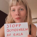 Aurora Aksnes Instagram - There is one thing that is truly sacred.
And that is our children. 
🖤

#stoppbombingenavgaza
#stoppbombingen 
#frittpalestina