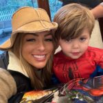 Mandy Rose Instagram – Cozy weekend with friends and family 🕯️❤️🍴