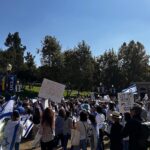 Mayim Bialik Instagram – It was a thrill and an honor to speak at my alma mater UCLA today to bring attention to the 240 hostages being held by Hamas since October 7. The event was co-sponsored by every Jewish organization on campus and featured 3 very moving displays featuring baby strollers with the names of every child being held hostage, as well as a shoes and balloons display and a table set for those being held in tunnels underneath Gaza city. Thank you Bruins for Israel for organizing such a moving event. #NoHostageLeftBehind 💙 🤍 💙 @ucla @bruinsforisrael
