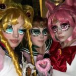 Riisa Naka Instagram - 美少女にゃんぴょん戦士🐈‍⬛🌙💝✨🪄
YouTubeにメイク動画アップしたよ😂🤣