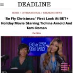Tami Roman Instagram - SO FLY CHRISTMAS! November 23rd on @betplus  You already know me & Tichina together is the duo you didn’t know you needed 😂