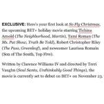 Tami Roman Instagram - SO FLY CHRISTMAS! November 23rd on @betplus  You already know me & Tichina together is the duo you didn’t know you needed 😂