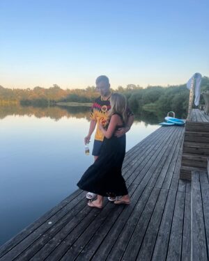 Dani Dyer Instagram - 2 years of us🫶
Thankyou for making me my happiest and calming down my inner crazy 😜 (a little)
You are the best boyfriend & daddy and I can’t wait to make even more special memories.. love you baby every girl deserves someone like you❤️