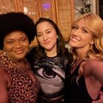 Katherine McNamara Instagram – Post Strike/Dual Birthday Party shenaniventures! 🥳🥂 My heart is bubbling over with love and gratitude to the mafia fam, WIndyfam, and LA fam who came to celebrate @bradleyjames and me! 🫧 Thank you to @melroseumbrellaco for hosting us and always being my favorite place for a shindig! 💕