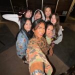 Valkyrae Instagram - last night! Cut my bangs uneven again and dinner with girlies💗
