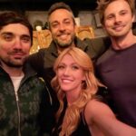Katherine McNamara Instagram – Post Strike/Dual Birthday Party shenaniventures! 🥳🥂 My heart is bubbling over with love and gratitude to the mafia fam, WIndyfam, and LA fam who came to celebrate @bradleyjames and me! 🫧 Thank you to @melroseumbrellaco for hosting us and always being my favorite place for a shindig! 💕