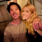 Katherine McNamara Instagram – Post Strike/Dual Birthday Party shenaniventures! 🥳🥂 My heart is bubbling over with love and gratitude to the mafia fam, WIndyfam, and LA fam who came to celebrate @bradleyjames and me! 🫧 Thank you to @melroseumbrellaco for hosting us and always being my favorite place for a shindig! 💕
