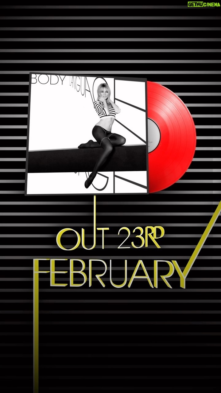 Kylie Minogue Instagram - Read my…. BODY LANGUAGE 🫱 Don’t think I forgot about the 20th Anniversary 😝 Now on vinyl … for the first time!! The Red Blooded VINYL is available to pre-order now ❤️ Slow down and dance with me … xx