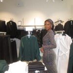 Justine Skye Instagram - Stopped by the new @HM Harlem store opening (100 West 125th street New York, NY 10027) and had the best time! Grabbed some great pieces that will be in my rotation this winter and exclusive products from @harlemsfashionrow thanks to H&M’s continued partnership! And the best part is H&M’s commitment to local communities with proceeds going back to Harlem’s Fashion Row! You’re going to love it!
