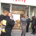 Justine Skye Instagram - Stopped by the new @HM Harlem store opening (100 West 125th street New York, NY 10027) and had the best time! Grabbed some great pieces that will be in my rotation this winter and exclusive products from @harlemsfashionrow thanks to H&M’s continued partnership! And the best part is H&M’s commitment to local communities with proceeds going back to Harlem’s Fashion Row! You’re going to love it!