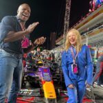 Kylie Minogue Instagram – Racetrack to Residency 🏎️🏁 What a night and it ain’t over yet …. 💙