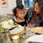 Jeannie Mai Instagram - Monaco and I wish everyone a happy Thanksgiving!! 🦃🤎
