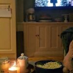 Fearne Cotton Instagram – This is why I don’t go to Christmas parties. There is nothing I’d rather do than watch cosy films with a blanket over me. 
The kids have snacks, we’ve chosen A Boy Called Christmas by the brilliant @mattzhaig and I won’t have a hang over in the morning. Bliss.