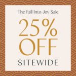 Marie Kondo Instagram – Our Fall Into Joy Sale is here!
Make thoughtful purchases and spark joy for those that are special to you✨
25% Off Site-wide*
Shop.KonMari.com
US Only | *Some exclusions apply
–
#konmari #mariekondo #sale #thoughtfulpurchases #blackfriday #konmarimethod #organization #selfcare