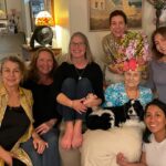 Kate Walsh Instagram – We got to celebrate The Queen @angela_embree aka Angela Catherine Bochetto Embree aka mom turning 90! ✨we were so happy & blessed to all be together and shower her with love, food, song and 🎂 ⭐️ a special thank u to @pretendplantsandflowers for making her very special 🌸 crown!!