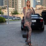 NeNe Leakes Instagram - SWIPE: It’s all about the glow💋

Entire look: @jeanpaulgaultier 
#vibing
@melt.mideast 
#UAE
#Dubai
#body
#peace
