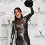 Karla Souza Instagram - If 10 years ago anyone had told me that this spark of an idea I had would lead to this moment, I wouldn’t have believed it. I didn’t know to dream it. Believing in myself happened so many times thanks to all the people who believed in me when I couldn’t. Making this film was incredibly healing in a moment where I felt like I was drowning. This journey has given me my voice back and brought me back to the surface with more strength than I thought possible. The brave women, athletes and activists I have met along the way have been the most powerful moments of sisterhood I’ve ever experienced. I pray this film continues to help more survivors heal and find strength and hope.

I get to go home and celebrate with my loves Marshall, Gianna and Luka. I’m beyond blessed. Thank you God.

Full look @ferragamo 
Jewelry @cartier 
Stylist @fernan.mx

@anarascon
@lucia.puenzo
@amazonstudios
@ruizyruiz 
@rubiomusic_ 
@pablostipicic 
@hernanmendoza_ 
@laborches 
@deja_ebergenyi 
@charritopadrote 
@misaelbustos0 
@azulalmazanoly 
@paula.p.manzanedo 
@nicolaspuenzo 
@marcefabian_chaves 
@soldesound 
@tatimerenuk 
@axelkuschevatzk 
@thetexastroya 
@ntlmoran 
@andreasweintraub 
@ucla_diving 
@david.pablos
@souzadavid 
@jeroosalem 
@sandracts 
@gorditagalindo 
@zosiags 
@we.are.madam 
@alonsoaguilarcastillo 
@activistmonicaramirez 
@onumujeres
@onumujeresmx
@corycrespo 
@mondra69 
@colourstalent 
@el_lanco
@jennifersalke 
@mariagiuseppina 
@ben_gaynor 
@jonbrandifitness 
@valverdefitness 

#iemmys #iemmys2023 #lacaida #dive #karlasouza