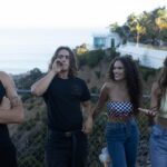 Madison Pettis Instagram - Deltopia the movie out now 🎬 it was released during the strike so I couldn’t talk about it, but I’m so happy to share some BTS now 🍾 We had a timeee filming 🥳 You can rent it now on Amazon, Apple etc 🍄💊 🪩🍻