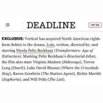 Nicola Peltz Beckham Instagram – After this five-year labor of love, it’s such an honor to be able to work with Vertical to share Lola, a heartfelt story of generational trauma, perseverance and unconditional love. I have such respect and gratitude for the incredible cast and crew who I had the pleasure of being on this journey with. It takes a village and I love our village. 

feb 9 💖🪽