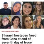 Mayim Bialik Instagram - The upper left two hostages just released by Hamas are Muslim Bedouins. I’m grateful for every hostage returned - but especially grateful these two are back home. My heart is heavy as we learn of the torture and abuse the hostages have endured. The inhumanity is mind boggling and the world’s refusal to name this for what it is continues to weigh on the souls of all people who value life and any hope of peace. עם ישראל חי .