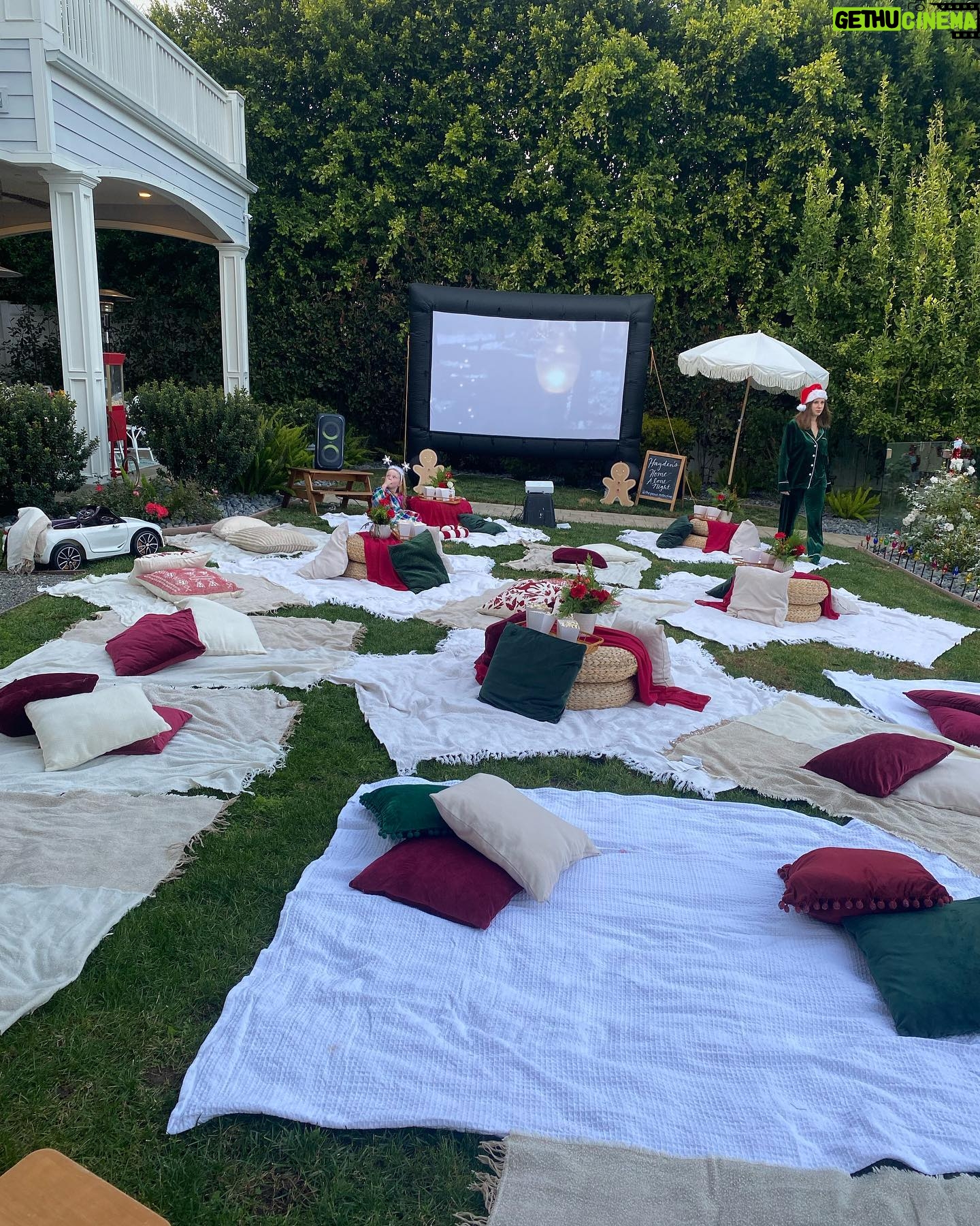Camilla Luddington Instagram - Thank you to @thepicnic.collective for making our βHome Alone movie nightβ dreams come true!!! π πππ