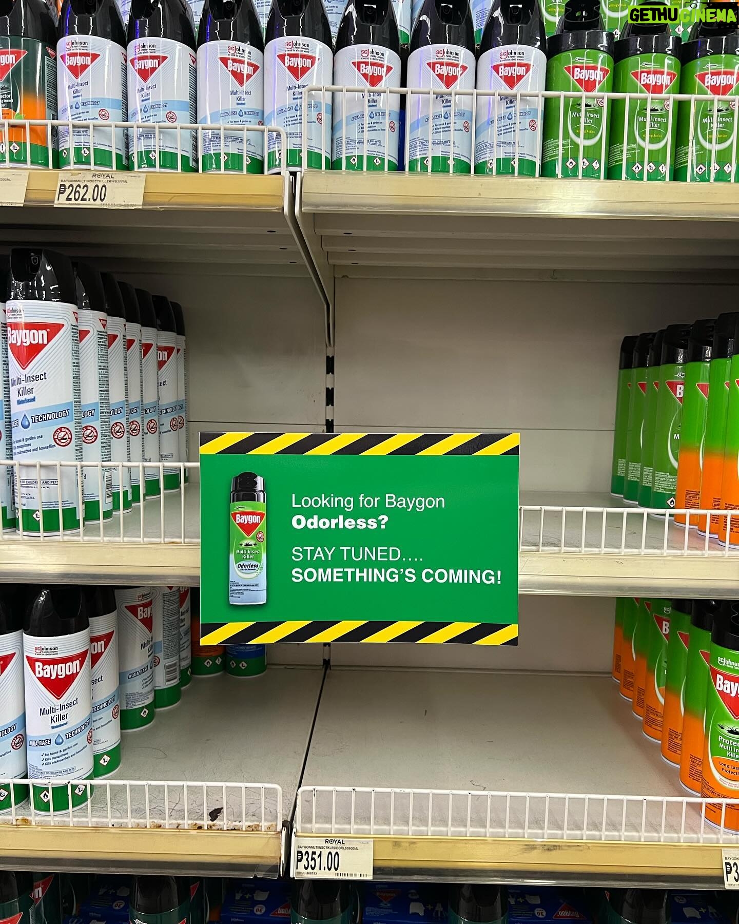 Judy Ann Santos Instagram - Curious din ba kayo kung bakit walang Baygon Odorless sa mga shelves sa supermarkets? Mukhang may surpresang inihanda ang friends natin from Baygon! Malalaman natin yan soon! Pero pwede niyong i-comment ang inyong mga hula! π
