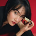Aitana Instagram – Rouge Pur Couture de @yslbeauty 🖤 #YSLBeauty #Makeuplook