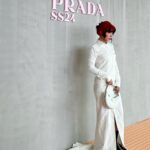 Riisa Naka Instagram - 🤍👩‍⚕️🐇🫧🥼🪽

@prada 

#milanfashionweek 
#prada

hair&make up by @nasup 🎀