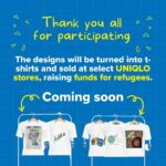 Ella McKenzie Instagram – So excited to have been a part of the jury in this amazing art contest! 🎨 The 2023 UNHCR x UNIQLO Youth with Refugees Art Contest was filled with so much talent and moving stories. Take a look at the 5 winning designs! 💙 Big thanks to all 4,000 talented artists who entered. Can’t wait for you all to see the special shirt collection coming out next year!
#YouthWithRefugees