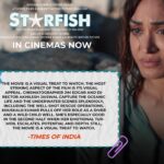 Khushali Kumar Instagram - Thanks for those generous words as thats an encouragement an actor looks for when attempting something different to explore his or her range. A lot went into getting in it so grateful to all for appreciating the efforts. #Starfish #Grateful #LifeOfAnActor #InCinemasNow
