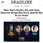 Jeannie Mai Instagram - Let’s get litty for my city 😎
Bringing u 2024 on Dick Clark’s New Year’s @RockinEve with @RyanSeacrest 😝👯🍾December 31 at 8/7c on @ABCNetwork! #RockinEve
Hunnay we can’t WAIT to get this new year on likeee 👯🍾🥳