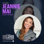 Jeannie Mai Instagram - Let’s get litty for my city 😎
Bringing u 2024 on Dick Clark’s New Year’s @RockinEve with @RyanSeacrest 😝👯🍾December 31 at 8/7c on @ABCNetwork! #RockinEve
Hunnay we can’t WAIT to get this new year on likeee 👯🍾🥳