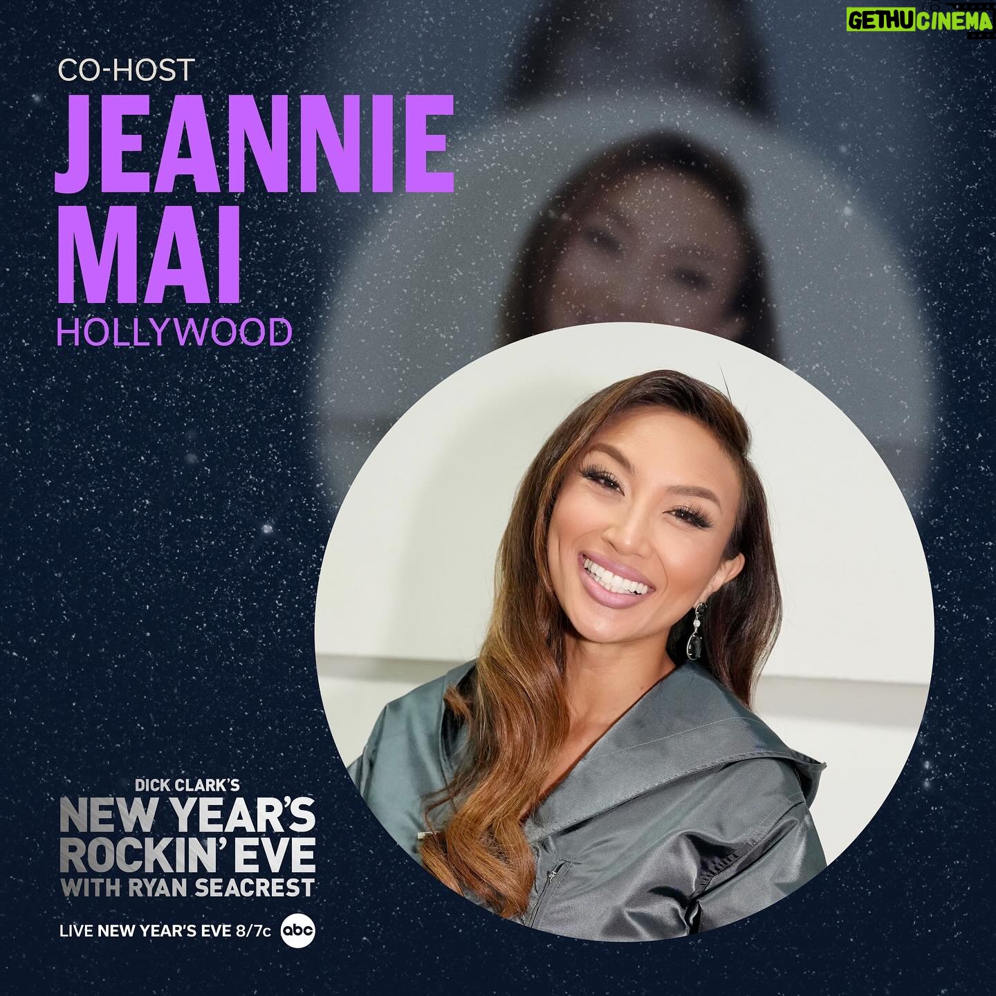 Jeannie Mai Instagram - Let’s get litty for my city 😎
Bringing u 2024 on Dick Clark’s New Year’s @RockinEve with @RyanSeacrest 😝👯🍾December 31 at 8/7c on @ABCNetwork! #RockinEve
Hunnay we can’t WAIT to get this new year on likeee 👯🍾🥳