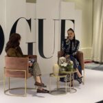 Fabiola Guajardo Instagram – Encontrar mi propio estilo ha sido un proceso de prueba y error que aún sigo explorando, un viaje que traerá aprendizaje haciendo siempre más divertido el camino.
Qué linda plática tuvimos @atenea.morales @voguemexico gracias @karlamartinezdesalas por invitarme!
 #espaciovogue