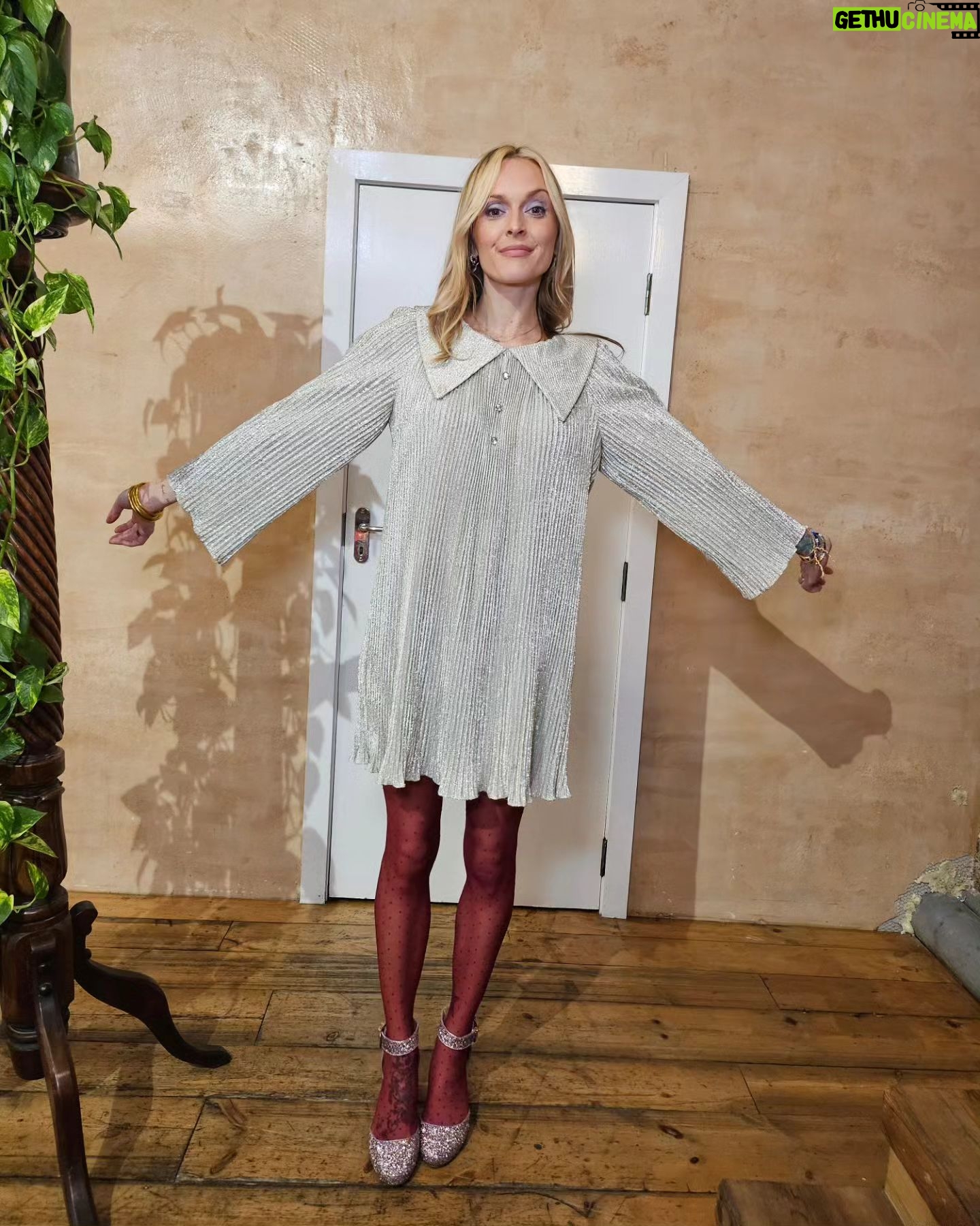 Fearne Cotton Instagram - Yesterday me and the @happyplaceofficial team shot series three of our YouTube show 'What Is, How To.'
We covered some interesting subjects that I hope you enjoy hearing about. I also went all out with the dopamine dressing.
@justinejenkins also had some fun with dopamine make up using purple, pink and red eye shadow shades.
The silver dress is one of my old favourites. I picked it up at a second hand sale at a gig at the Roundhouse about 10 or so years ago. The skirt with the peacock feathers was a purchase from my kids school christmas fair at the weekend from a new charity supporting female artists in India.
The orange velvet two piece is again something I've had for years.
If you haven't see our YouTube series there are 8 episodes already online covering subjects like ADHD, health anxiety, insomnia, OCD and more. We hope its a helpful resource and one that gets interesting conversations rolling.
Series 3 kicking off very soon with some incredible experts. ❤️