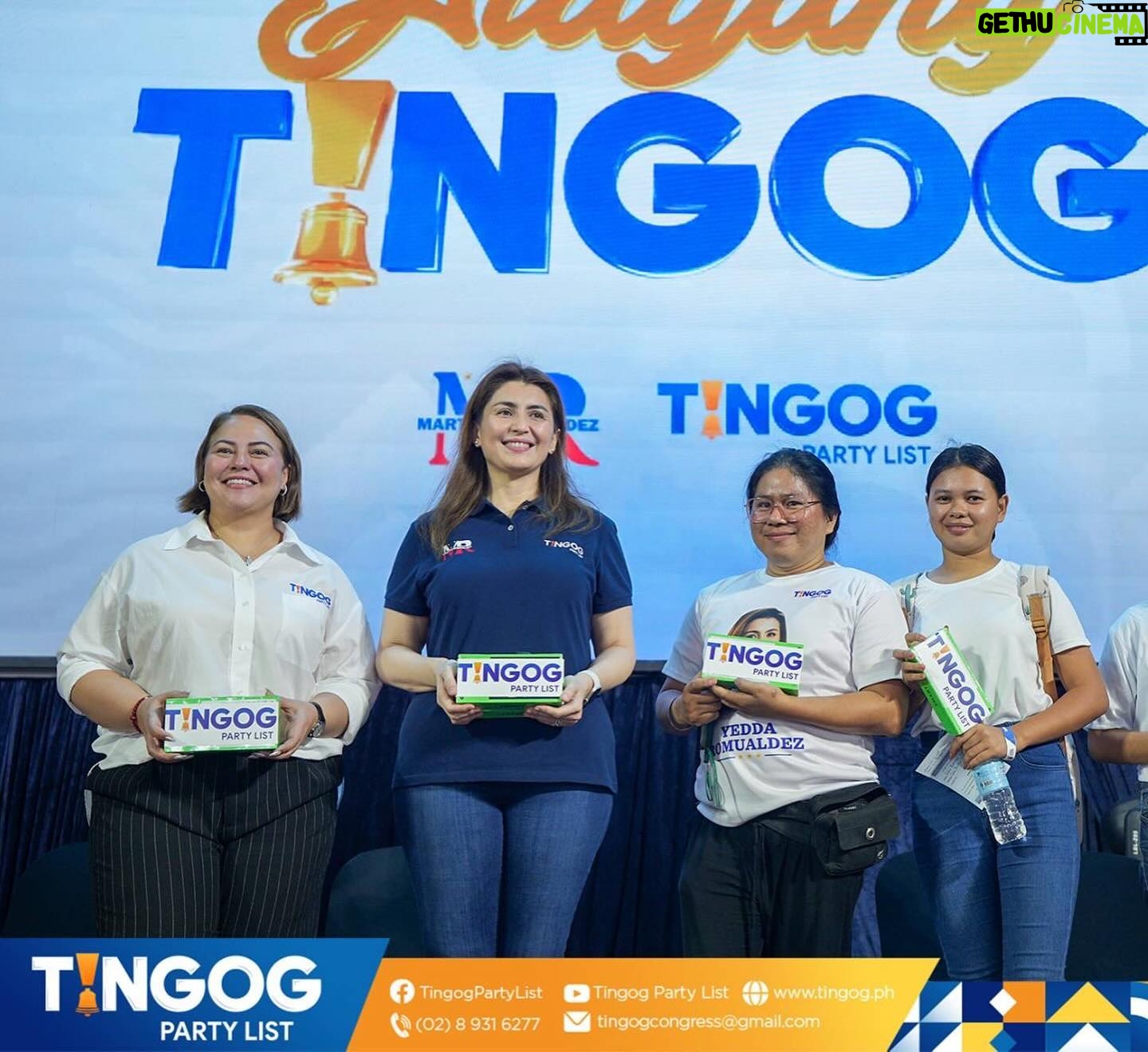 Karla Estrada Instagram - Our Tingog Pasasalamat Programs will always be fun and full of inspiration.🙏🏻 tıkang ha amon ha Tingog,
Salamat hin madamo mga igkasi waray waray namon han iyo karisyuhan nga guin bahin ha Amon.
Hangang sa muli .❤️
We love you from @yeddaromualdez @martinromualdez @
#alagangtingog
#tingogpasasalamat
#tupad