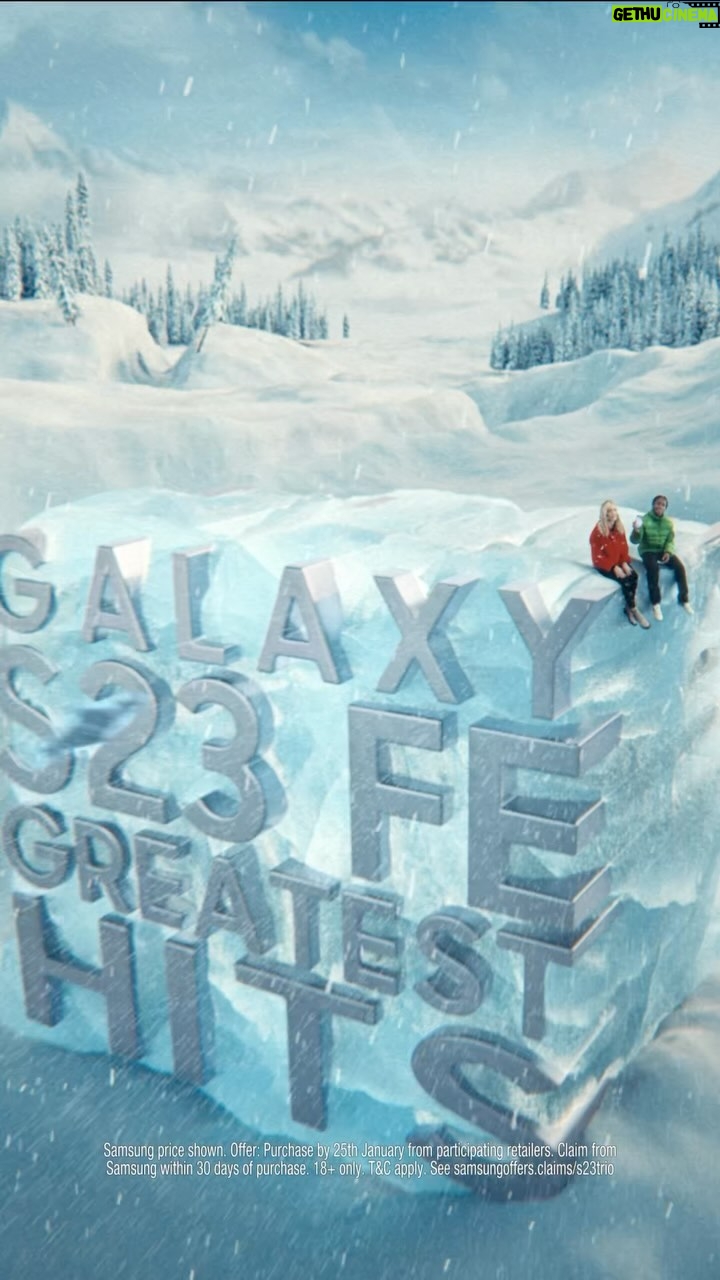 Fearne Cotton Instagram - #ad Very much enjoyed being on a snowy set with @sterling7 for the @samsunguk S23 FE
launch ❄️ See our full ad on Samsung’s YouTube 👀 #TeamGalaxy