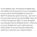 Cierra Ramirez Instagram – What a ride. Thank you from the bottom of my heart🖤