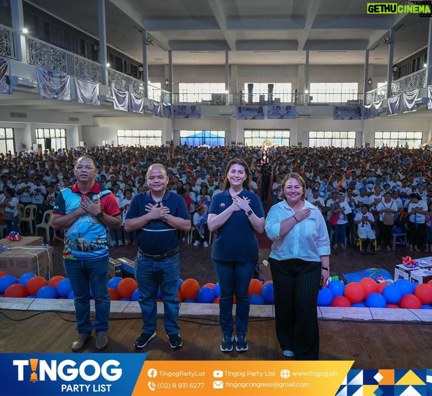 Karla Estrada Instagram - Our Tingog Pasasalamat Programs will always be fun and full of inspiration.🙏🏻 tıkang ha amon ha Tingog,
Salamat hin madamo mga igkasi waray waray namon han iyo karisyuhan nga guin bahin ha Amon.
Hangang sa muli .❤️
We love you from @yeddaromualdez @martinromualdez @
#alagangtingog
#tingogpasasalamat
#tupad