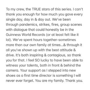 Cierra Ramirez Instagram - What a ride. Thank you from the bottom of my heart🖤