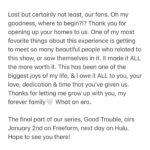 Cierra Ramirez Instagram – What a ride. Thank you from the bottom of my heart🖤