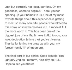 Cierra Ramirez Instagram - What a ride. Thank you from the bottom of my heart🖤