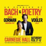 Amanda Gorman Instagram – 🎟️ GET YOUR TICKETS NOW! 🎟️
Join us on February 17, 2024 for one very special evening of uplifting, heartfelt, deeply moving poetry written and performed by Inaugural poet and bestselling author @amandascgorman, interwoven with stirring Bach cello suites performed by internationally renowned cellist @janvoglercello at @carnegiehall, Isaac Stern Auditorium – presented by @dornmusic.

AN EVENING OF BACH & POETRY
🗓️ SATURDAY, FEB 17, 2024
📍 Carnegie Hall – Stern Auditorium / Perelman Stage
@carnegiehall
🎟️ Start at $35
Ticket 🔗 in Bio ⬆️

PERFORMERS:
Jan Vogler @janvoglercello
Amanda Gorman @amandascgorman 

#amandagorman #amandagormanpoetry #amandagormanpoet #janvogler #janvoglercello #bachcellosuites #bach #cello #nycconcerts #somethingsomeday #carnegiehall #poetryandbach @jensenartists #jensenartists #dornmusicpresents #dornmusic